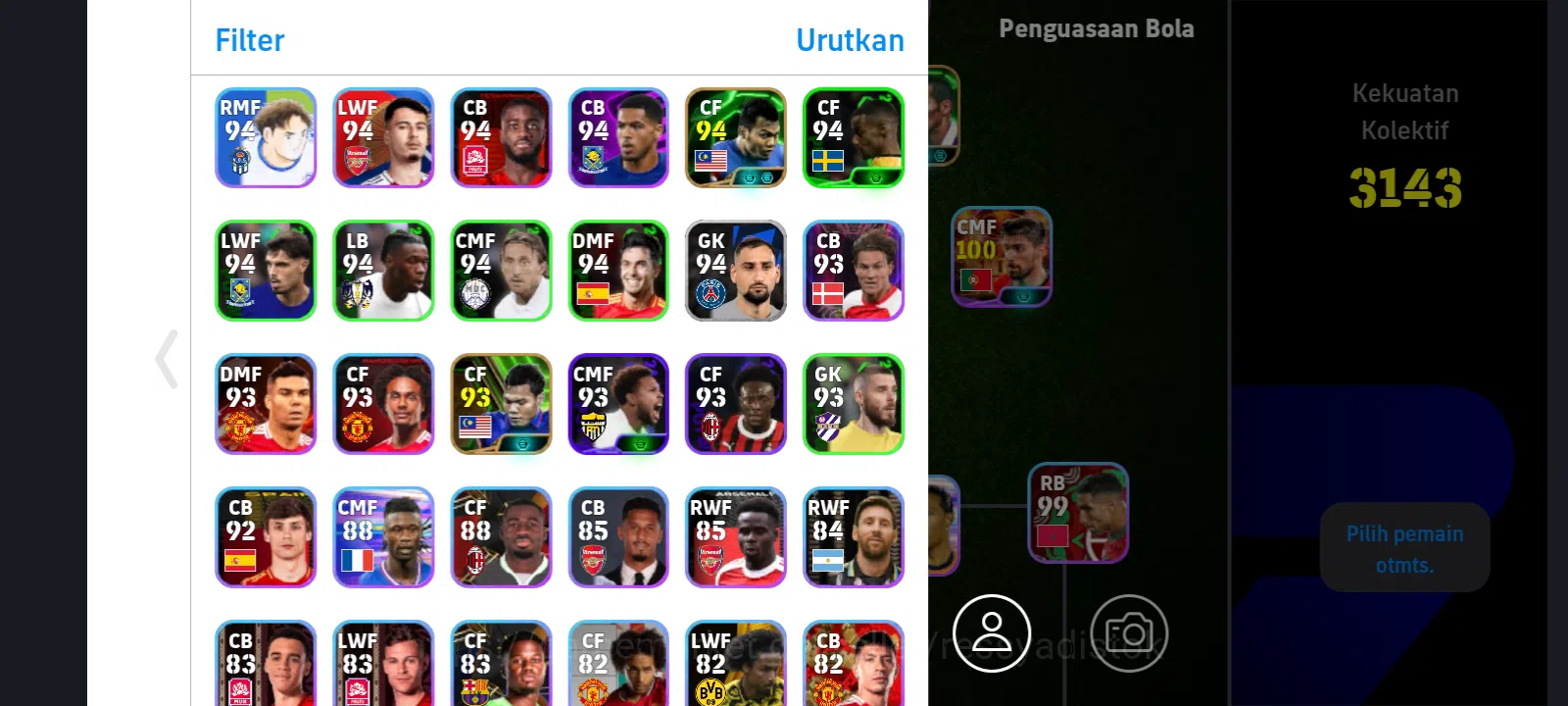 eFootball Accounts Legends & Iconic Players 2026 | EPIC EDEN HAZARD RARE, RUBEN NEVEZ SHOW TIMD, RASHFORD, NAOHIRO 3