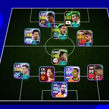 eFootball Accounts Legends & Iconic Players  2026 | EPIC EDEN HAZARD RARE, RUBEN NEVEZ SHOW TIMD, RASHFORD, NAOHIRO