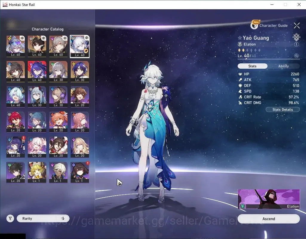 Honkai Star Rail Accounts Asia|TL 36|1 Golden Companion|6 Limited| SW999,Dan image 4