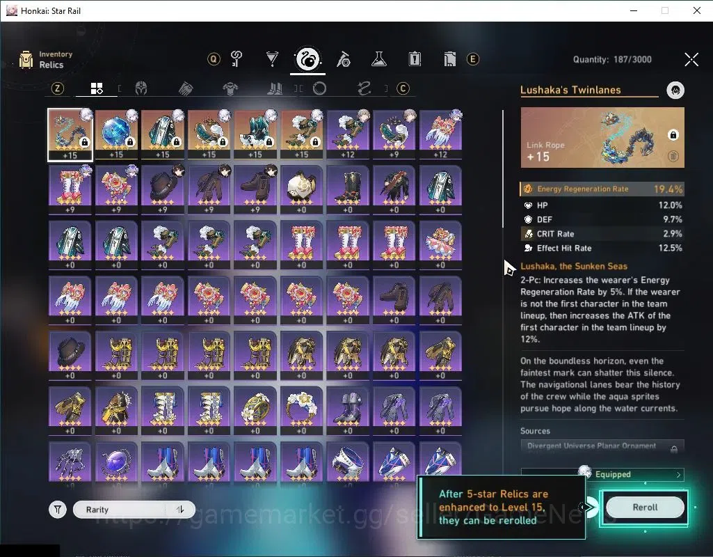 Honkai Star Rail Accounts Asia|TL 36|1 Golden Companion|6 Limited| SW999,Dan image 7