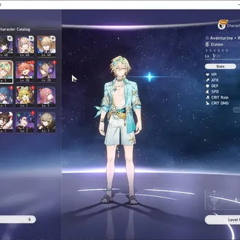 Honkai Star Rail Accounts Starter NA|TL 25|2 Limited| Aventurine Waveflair,Archer +1 STD Char (Gepard) |Female