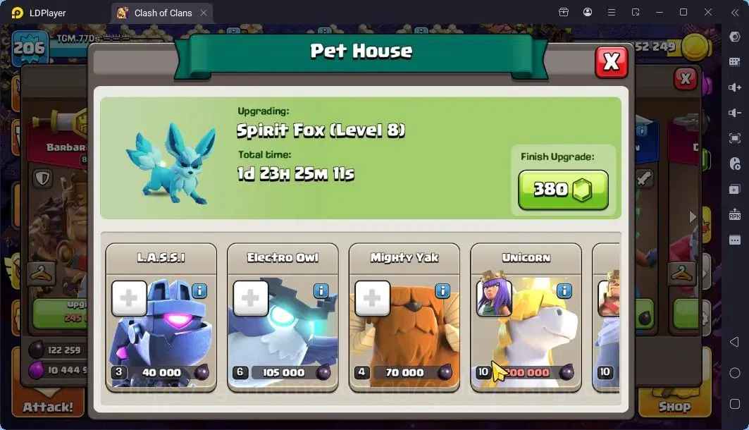 Clash of Clans Accounts Global |TH 17-BH 10|LVL206|BK88,AQ100,MP67,GW75,RC image 18