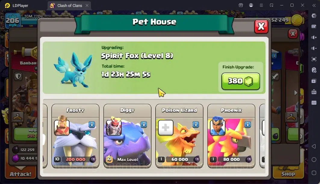 Clash of Clans Accounts Global |TH 17-BH 10|LVL206|BK88,AQ100,MP67,GW75,RC image 19