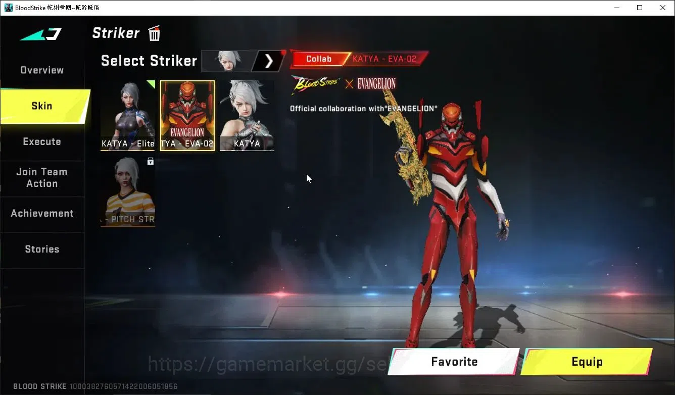 Blood Strike Accounts ASIA|ETERNAL Lv3 AUG,DeAgle+Collab TR MCX,FN2000,T image 10