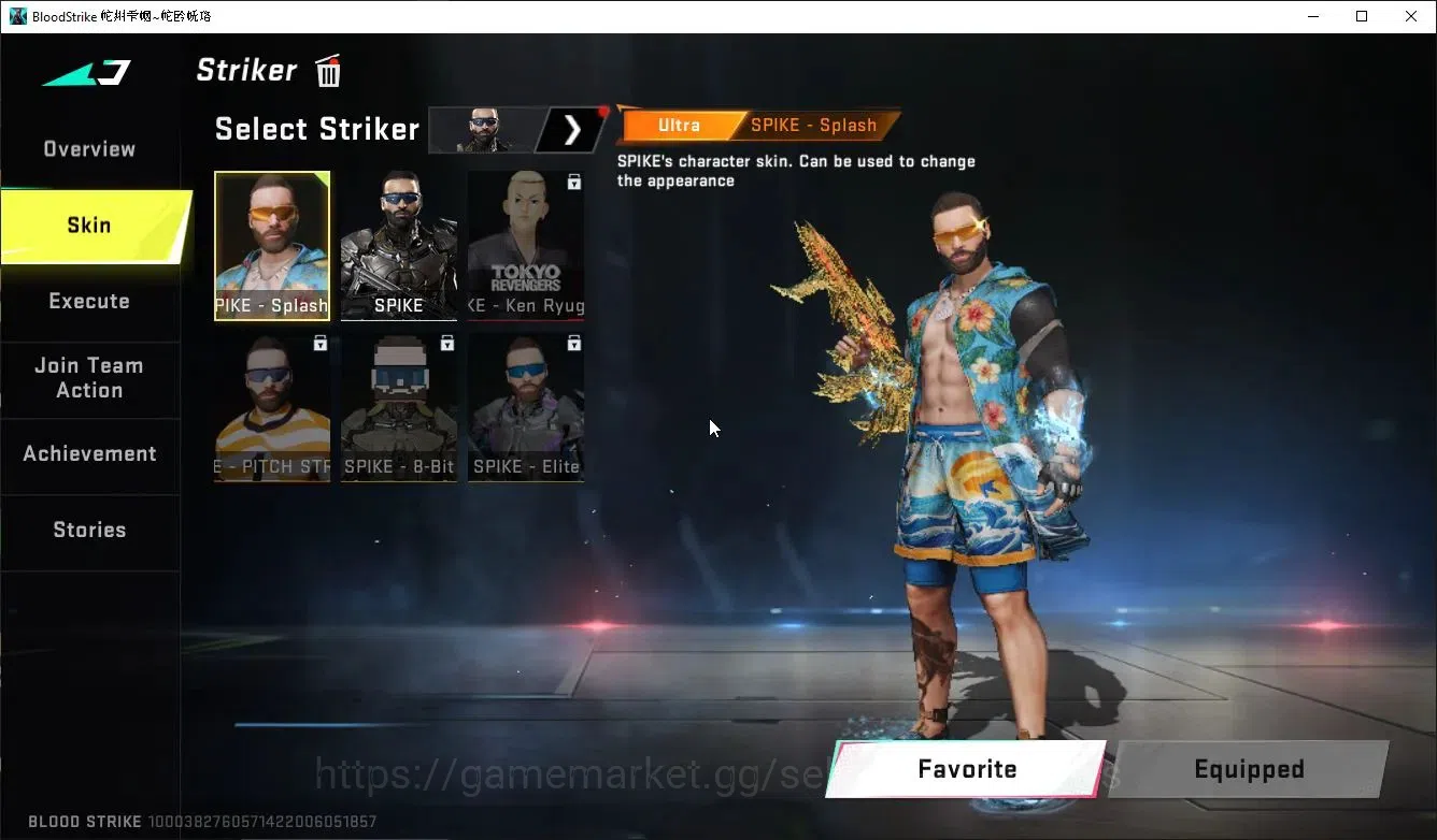 Blood Strike Accounts ASIA|ETERNAL Lv3 AUG,DeAgle+Collab TR MCX,FN2000,T image 12