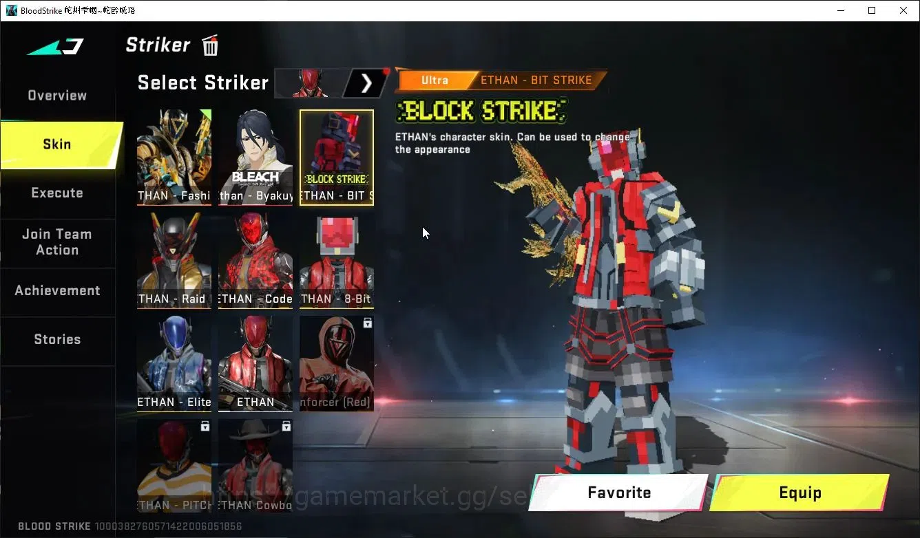 Blood Strike Accounts ASIA|ETERNAL Lv3 AUG,DeAgle+Collab TR MCX,FN2000,T image 6