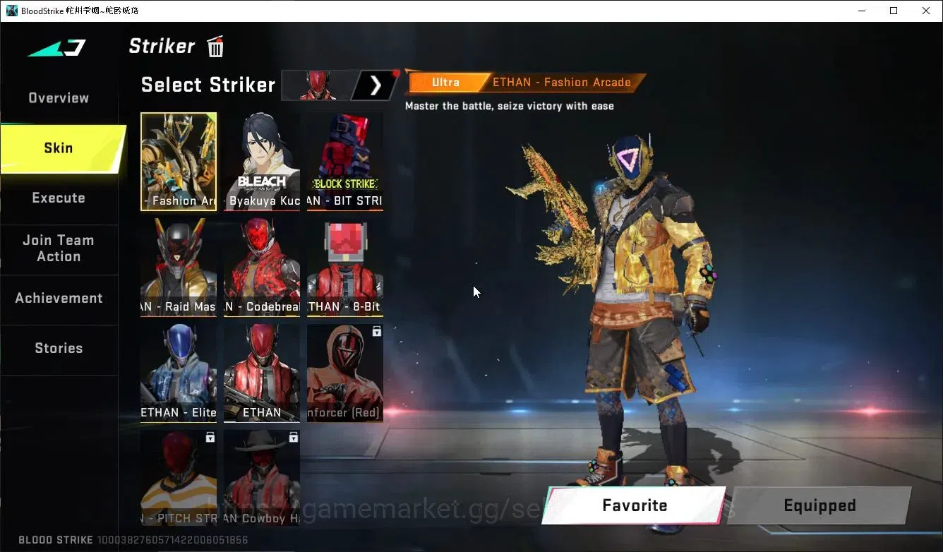 Blood Strike Accounts ASIA|ETERNAL Lv3 AUG,DeAgle+Collab TR MCX,FN2000,T image 7