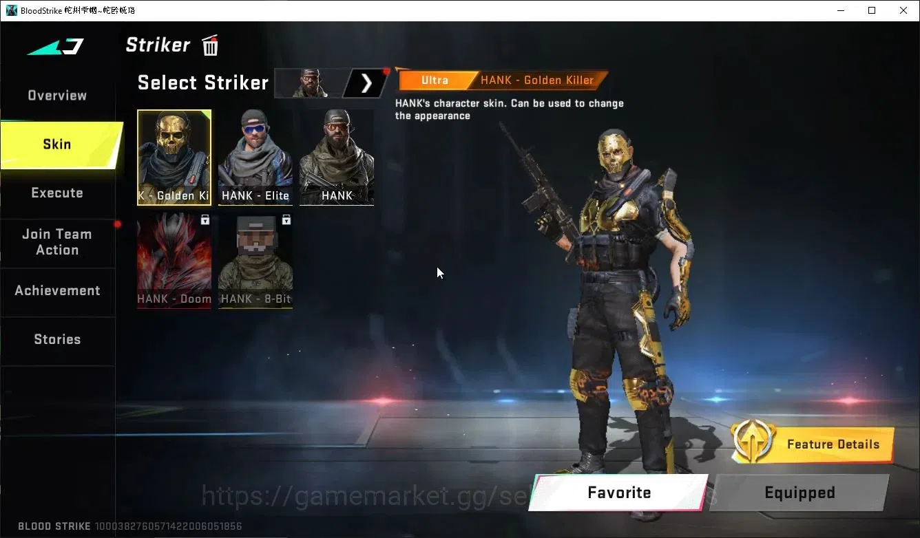 Blood Strike Accounts ASIA|ETERNAL Lv3 AUG,DeAgle+Collab TR MCX,FN2000,T image 8