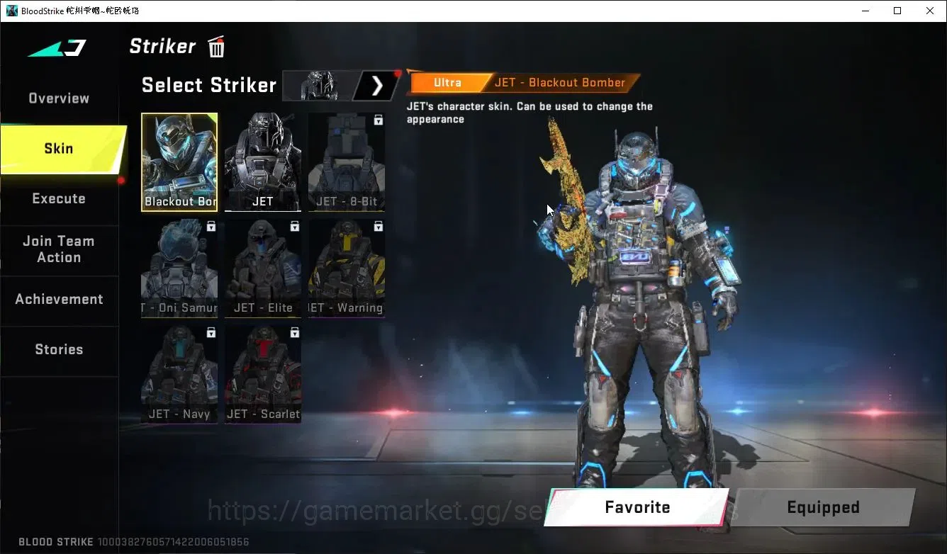 Blood Strike Accounts ASIA|ETERNAL Lv3 AUG,DeAgle+Collab TR MCX,FN2000,T image 9