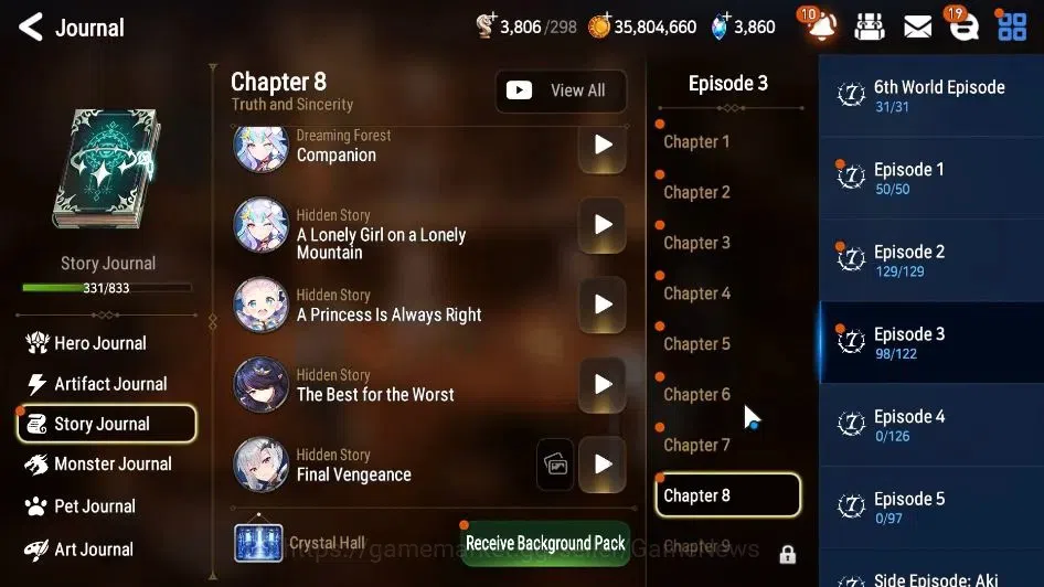 Epic Seven Accounts GLOBAL Unverif|12 ML(Salome,Belian,Har Seti,Etc)+S image 11