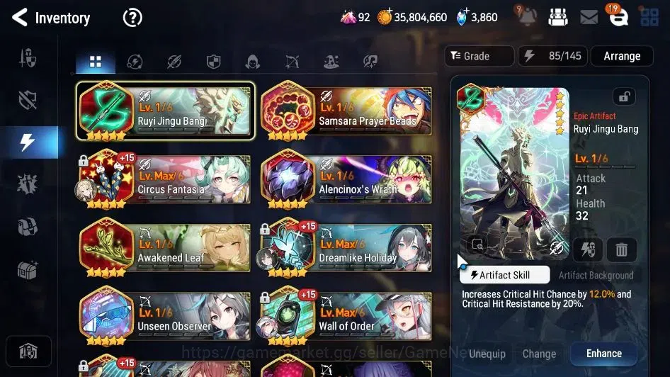 Epic Seven Accounts GLOBAL Unverif|12 ML(Salome,Belian,Har Seti,Etc)+S image 19