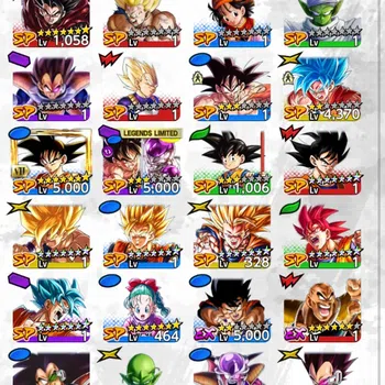 Dragon Ball Legends Accounts High-End Android | Lvl 159 | 11.1M Total Power | 60.362 CC | 1 UL | UL Super Saiyan Goku