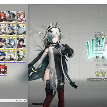 Arknights: Endfield Accounts NA|EU|Lv 6|3 SSR 1 Limited + 4(*6 Weapon)|Arcane+Sign|Ardelia,Ember|Female MC|Log Gryphlnk|Take