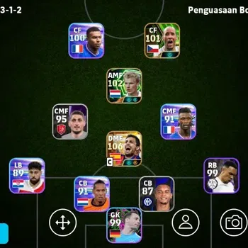 eFootball Accounts Legends & Iconic Players Mobile|PW 2888|New Rodri BigT,Tomoya Miki ShowT,Dennis Bergkamp Epic,Jan Koller