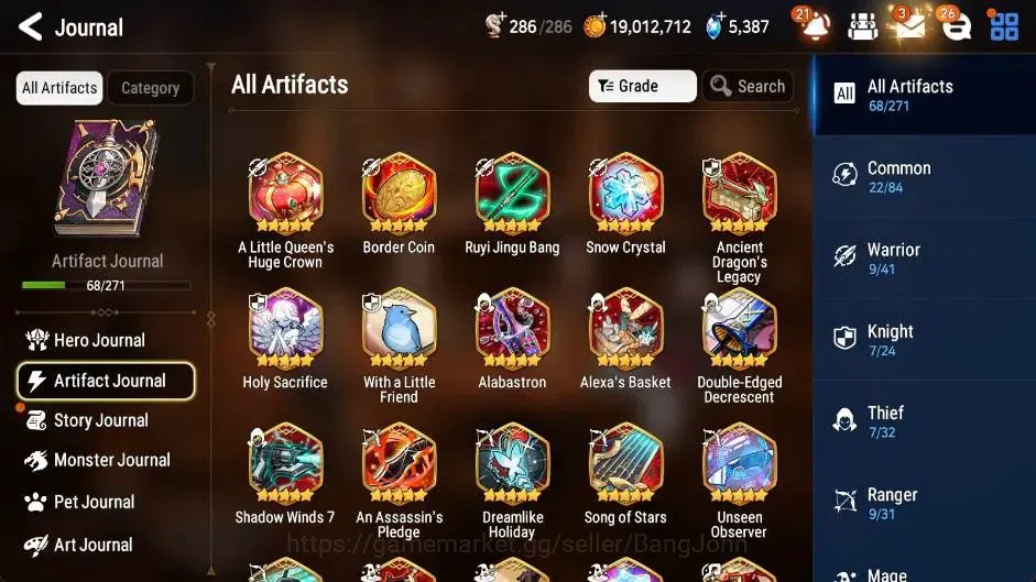 Epic Seven Accounts Global | Rank 55|7 ML(Zio,Vildred,STenebria,USChou image 15