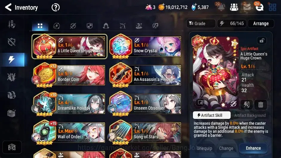 Epic Seven Accounts Global | Rank 55|7 ML(Zio,Vildred,STenebria,USChou image 7