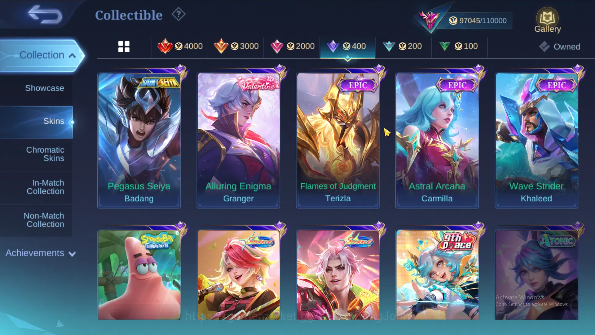 Mobile Legends: Bang Bang Accounts Hero 124 | Skin 317 | Legend Lunox | Dawning Lanc image 10