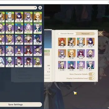 Genshin Impact Accounts Others Asia|AR 50|4 Limited (Neuvillette,Mavuika,Shogun,Emilie) + 1 Std (Keqing)|Reuni ON|Male