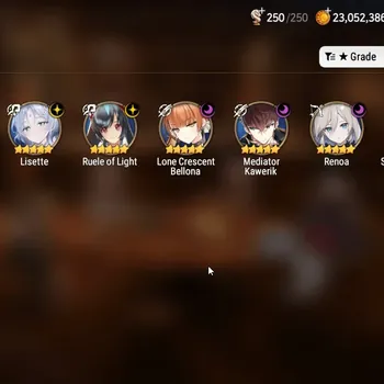 Epic Seven Accounts Limited Hero GLOBAL Unverif|NewEra|8 ML( Lisette,Renoa,Shepherd Diene,Monarch Iseria