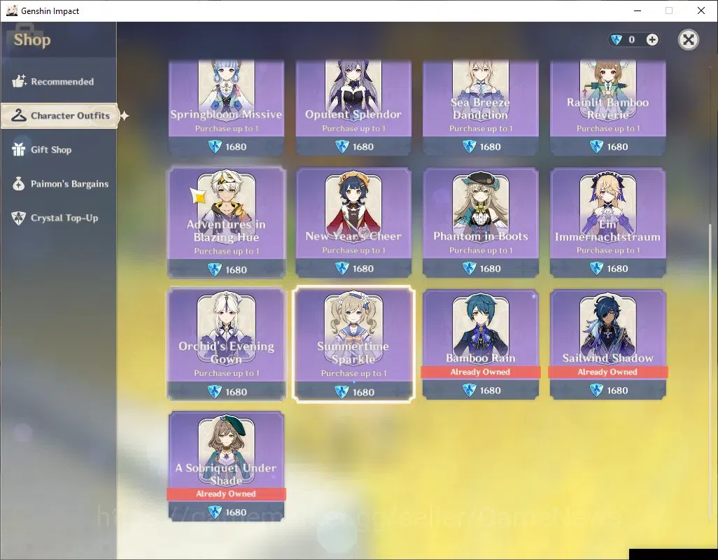 Genshin Impact Accounts ASIA|AR 58|9 Limited + 10(*5Weapon)|[Alhaitham,Kin image 13