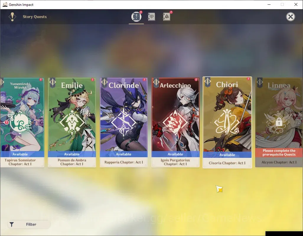 Genshin Impact Accounts ASIA|AR 58|9 Limited + 10(*5Weapon)|[Alhaitham,Kin image 17