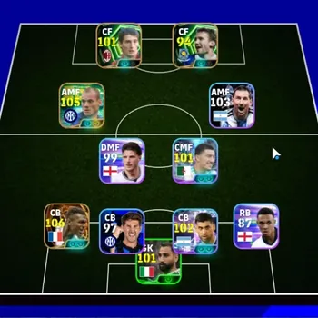 eFootball Accounts High-End Android|Power 3006|Big Time Marcel Desailly|Epic Wesley Sneijder,Massaro,Andriy|Show Time