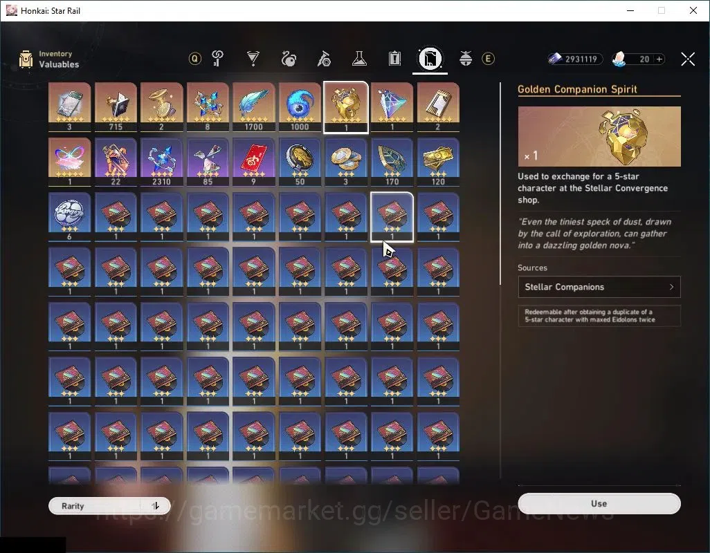 Honkai Star Rail Accounts Asia|TL 70|12 Limited|[Yao Guang,Evernight,Firefly image 10