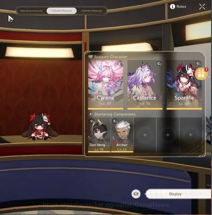 Honkai Star Rail Accounts Asia|TL 61|16,7K SJ 20 SRSP|6 Limited| Castorice+S image 2