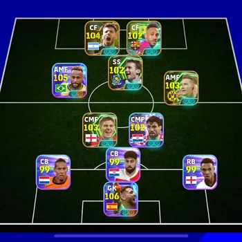 eFootball Accounts Legends & Iconic Players COLECTIVE 3169+ | NEYMAR JR,CHEAPEST