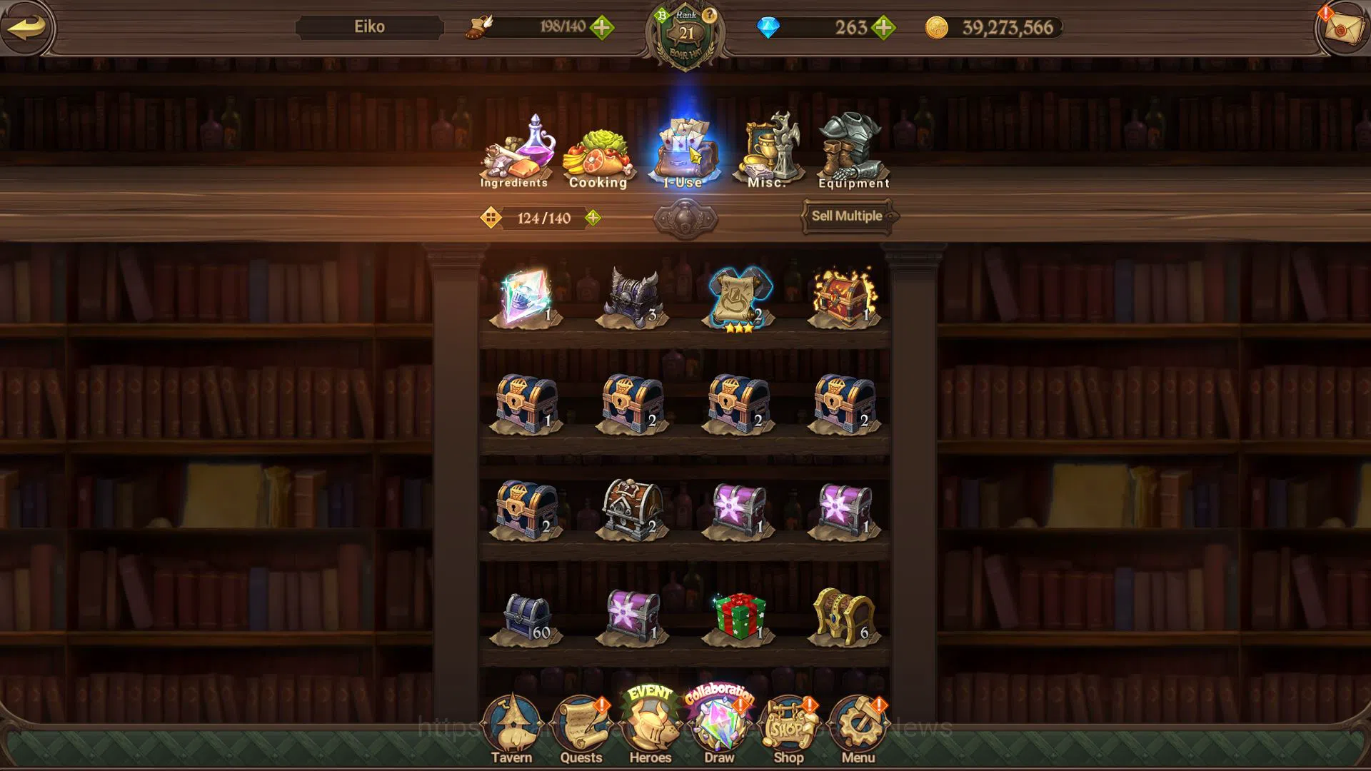 The Seven Deadly Sins: Grand Cross Accounts Midgame Asia|2,3M CC|125 L seal+263 DM|10 UR+Collab 14