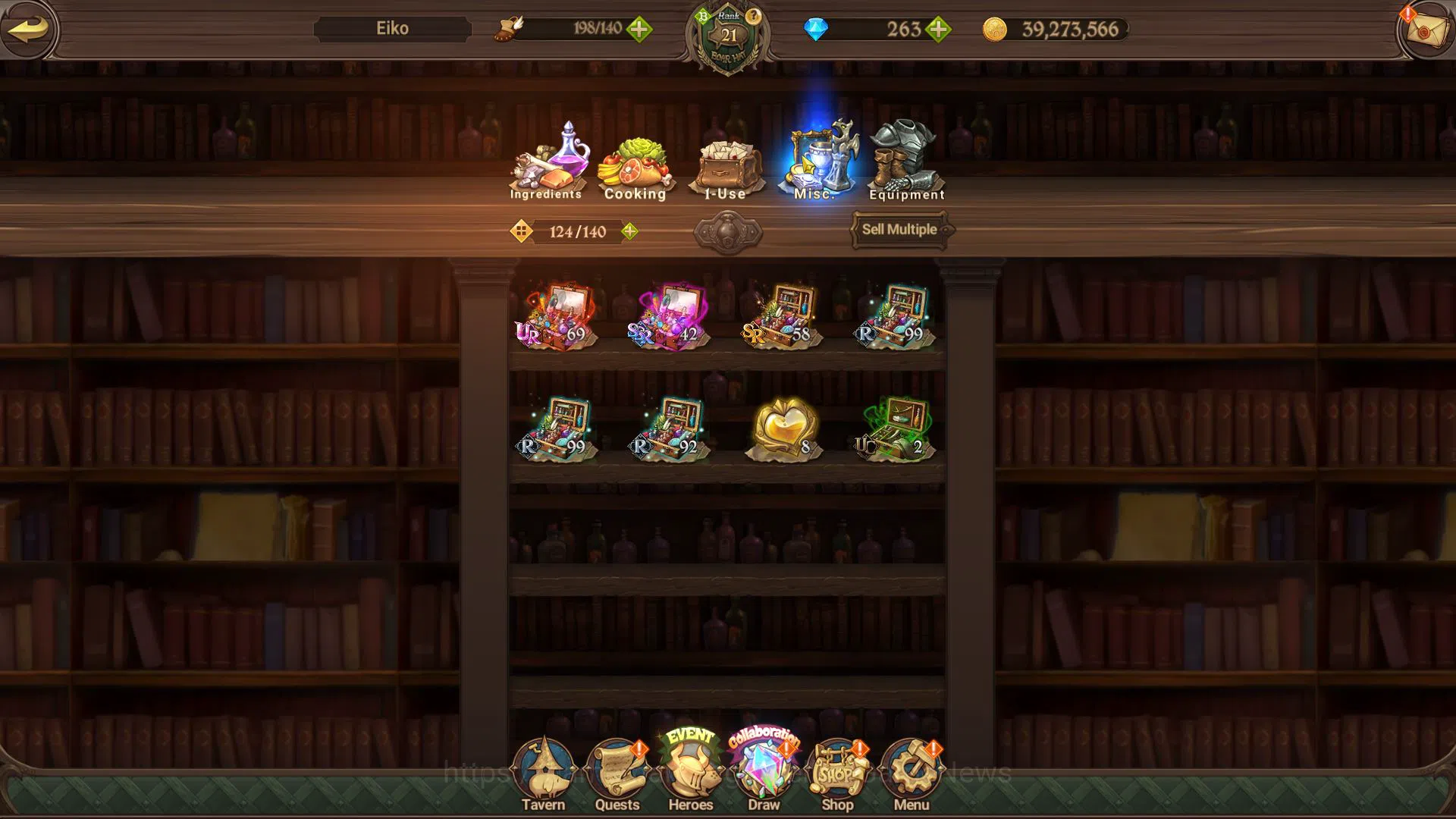 The Seven Deadly Sins: Grand Cross Accounts Midgame Asia|2,3M CC|125 L seal+263 DM|10 UR+Collab 15