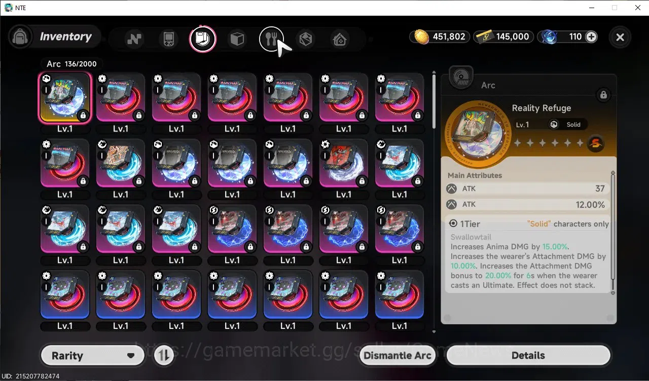 Neverness to Everness Accounts GLOBAL SEA|HL 8|3 SSR 2 Limited [Shinku,Hotori],Fadia|2 Selector|Overcast & Orchid 15