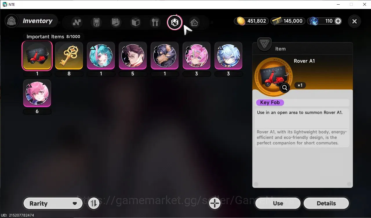 Neverness to Everness Accounts GLOBAL SEA|HL 8|3 SSR 2 Limited [Shinku,Hotori],Fadia|2 Selector|Overcast & Orchid 16
