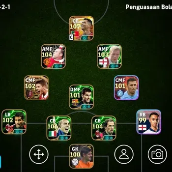 eFootball Accounts Legends & Iconic Players Mobile|PW 3165|NewCristianoRonaldoBigT,WayneRooneyBigT,StevenGerrardBig T,Diego