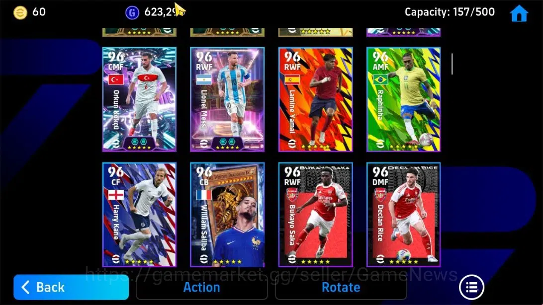 eFootball Accounts Android|Franco Baresi,Oliver kahn,Xabi Alonso,Serg image 19