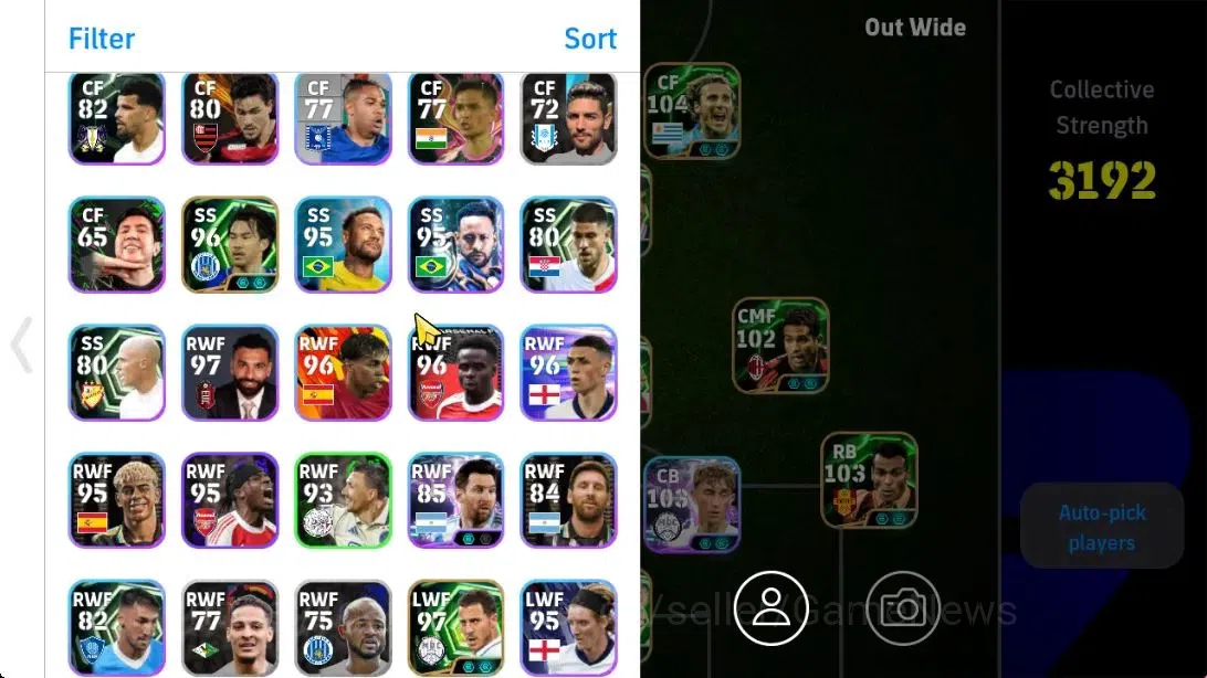 eFootball Accounts Android|Franco Baresi,Oliver kahn,Xabi Alonso,Serg image 3