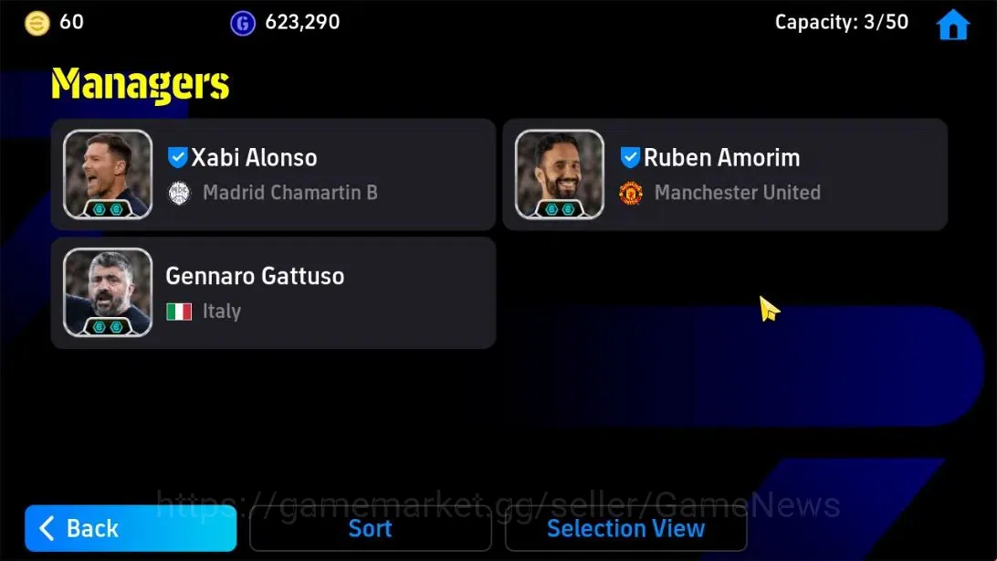 eFootball Accounts Android|Franco Baresi,Oliver kahn,Xabi Alonso,Serg image 4