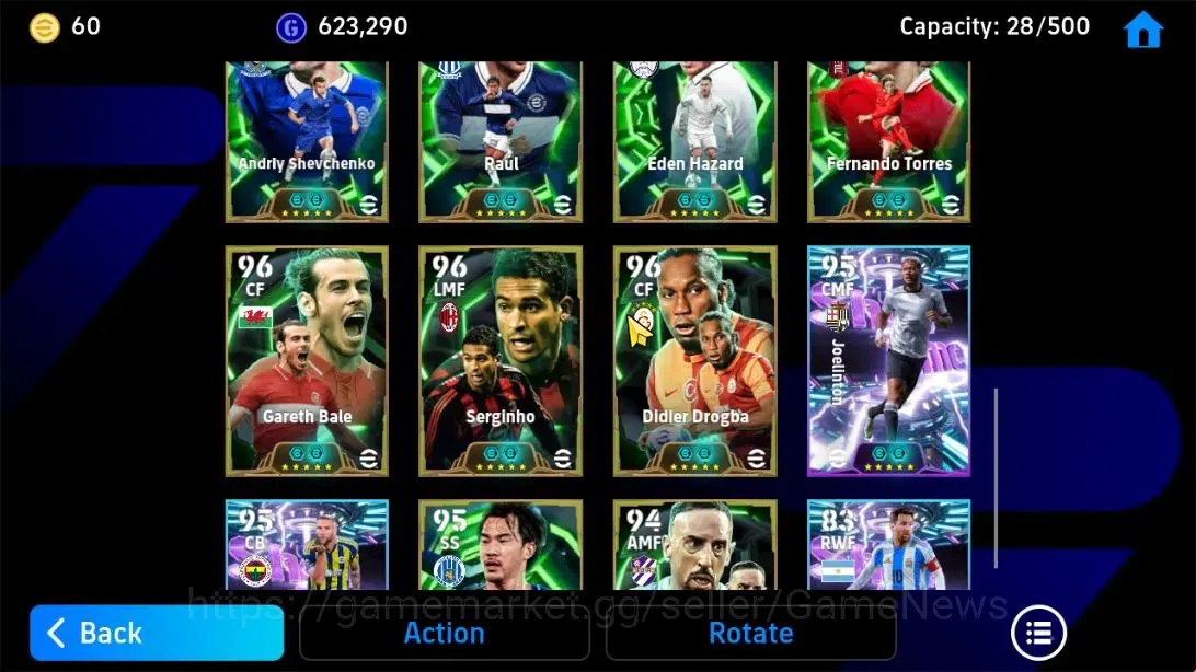 eFootball Accounts Android|Franco Baresi,Oliver kahn,Xabi Alonso,Serg image 8