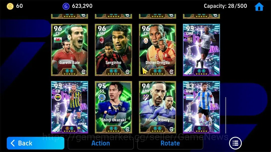 eFootball Accounts Android|Franco Baresi,Oliver kahn,Xabi Alonso,Serg image 9