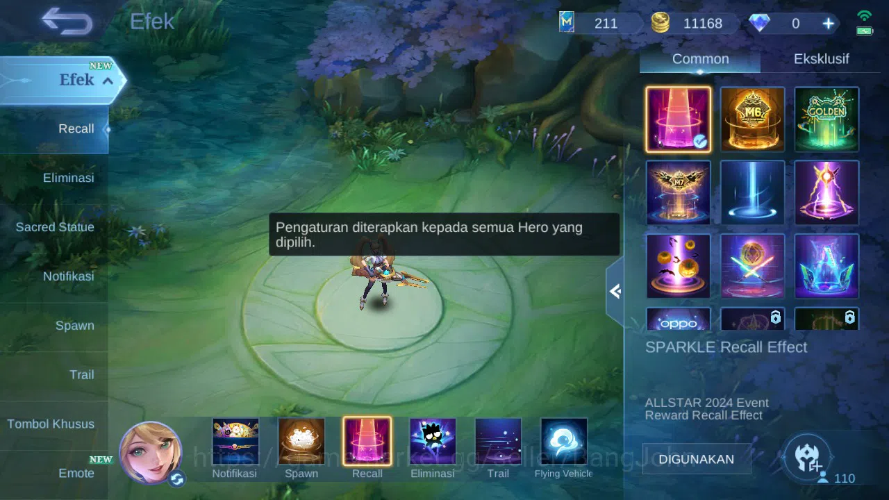 Mobile Legends: Bang Bang Accounts GLOBAL Hero 110 Skin 144 | CC Nata | Seiya Badang  image 12