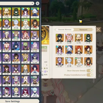 Genshin Impact Accounts Others ASIA|AR 56|11 limited