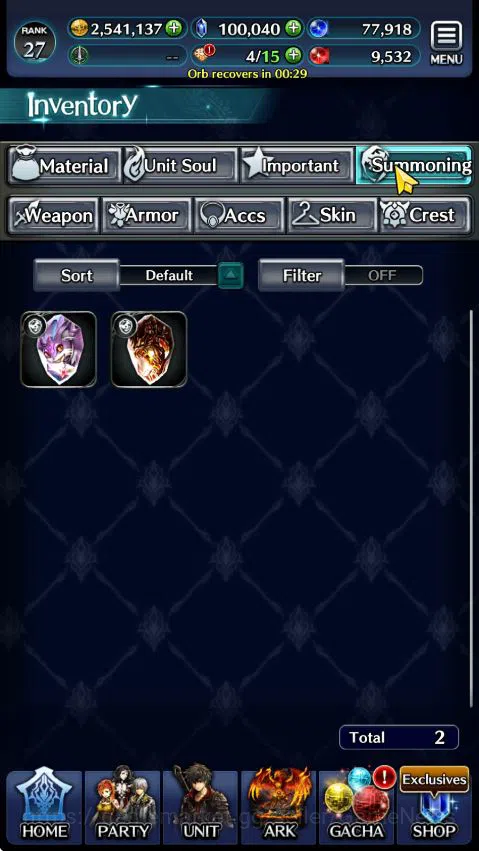 Last Cloudia Accounts GLOBAL|Rank 27|100k Crystal|Top Tier Unit (Telesti image 14
