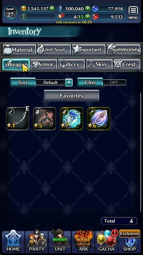 Last Cloudia Accounts GLOBAL|Rank 27|100k Crystal|Top Tier Unit (Telesti image 15