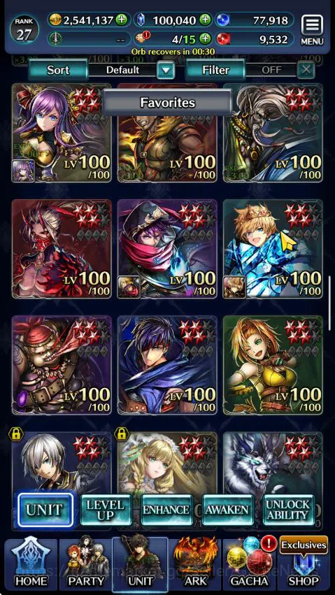 Last Cloudia Accounts GLOBAL|Rank 27|100k Crystal|Top Tier Unit (Telesti image 3