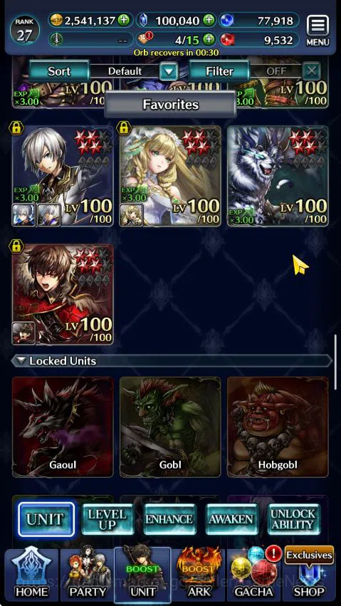 Last Cloudia Accounts GLOBAL|Rank 27|100k Crystal|Top Tier Unit (Telesti image 4