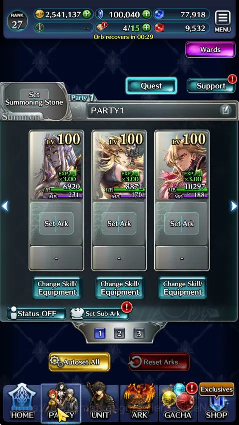Last Cloudia Accounts GLOBAL|Rank 27|100k Crystal|Top Tier Unit (Telesti image 8
