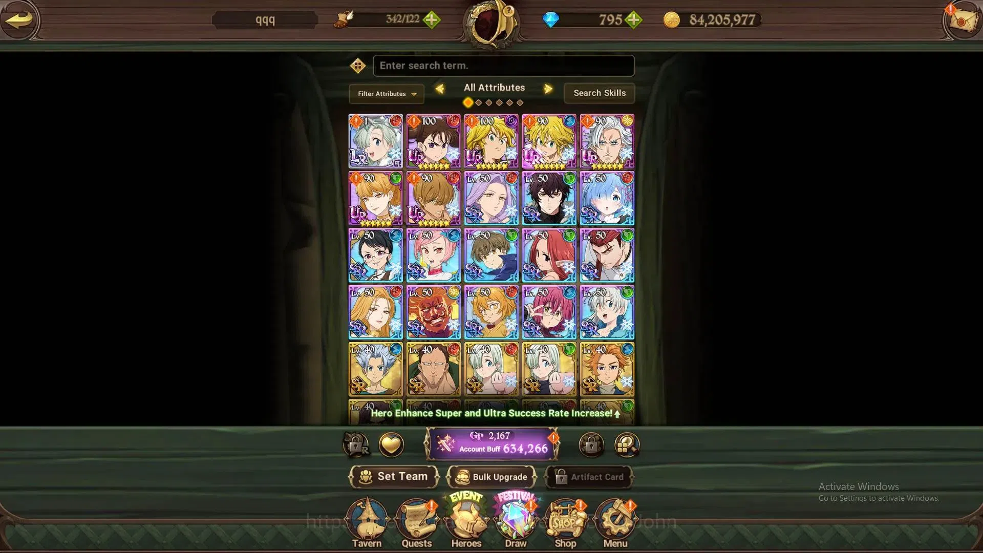 The Seven Deadly Sins: Grand Cross Accounts Global | 634,266 CC | 795 DM | LR Elizabeth 1/6 | image 4