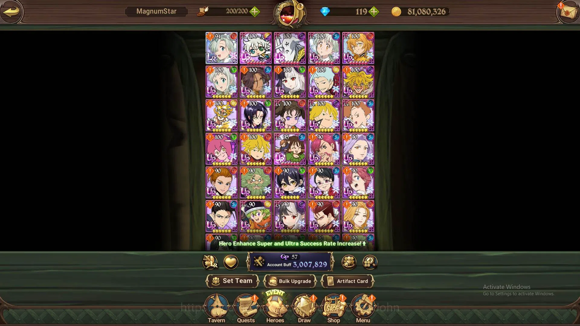The Seven Deadly Sins: Grand Cross Accounts ASIA|3m CC|LS122|1LR Elizabeth|collab Sho Kusakabe image 8