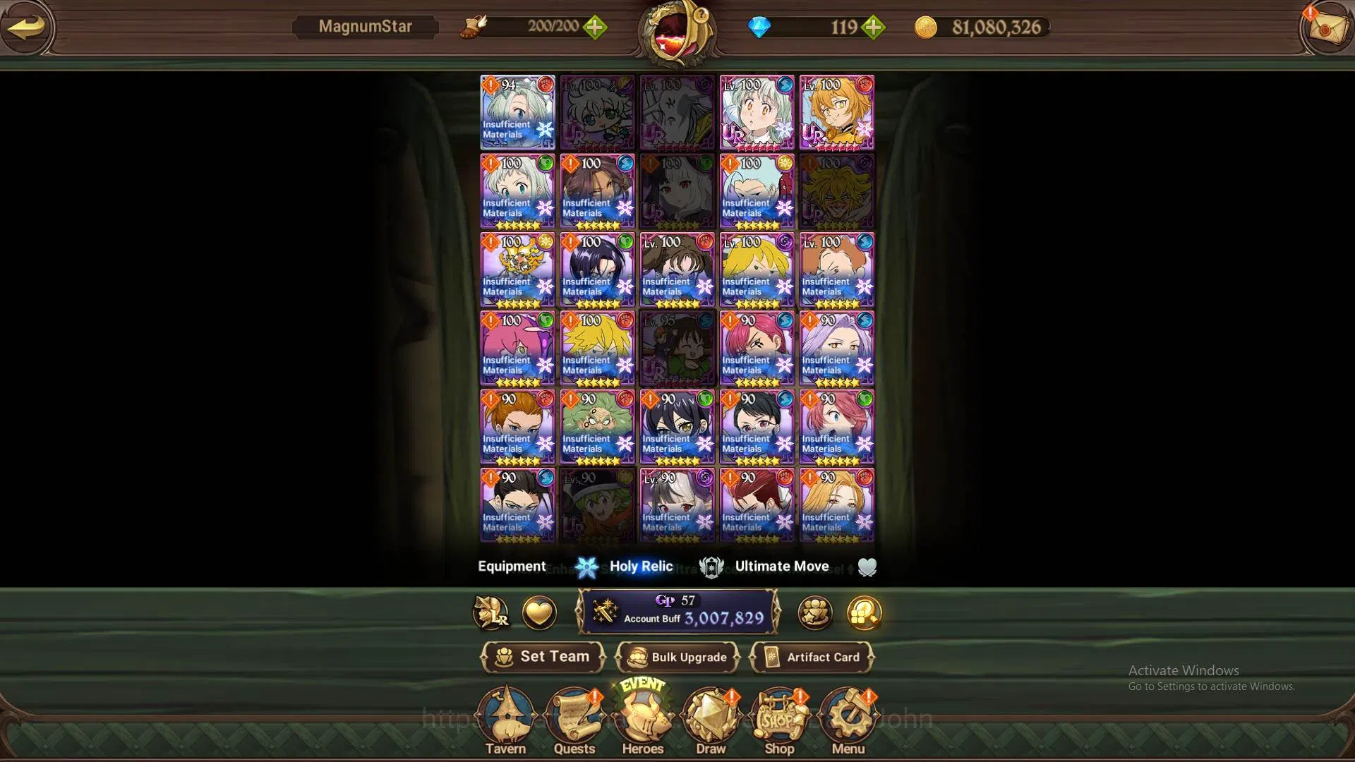 The Seven Deadly Sins: Grand Cross Accounts ASIA|3m CC|LS122|1LR Elizabeth|collab Sho Kusakabe image 9