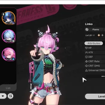 Neverness to Everness Accounts Global SEA|HL 11|Tyc 2|4 S Class 2 Limited (Linko,Hotori)|2 Glider|2 S Class Selection|Male